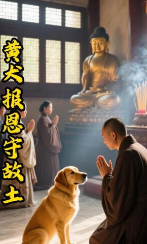 短剧《黄犬报恩守故土》海报