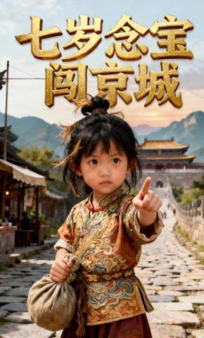 短剧《七岁念宝闯京城》海报