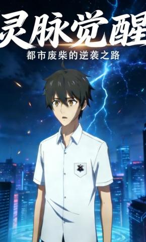 短剧《灵脉觉醒都市废柴的逆袭之路》海报