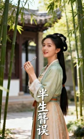 短剧《半生簪误》海报