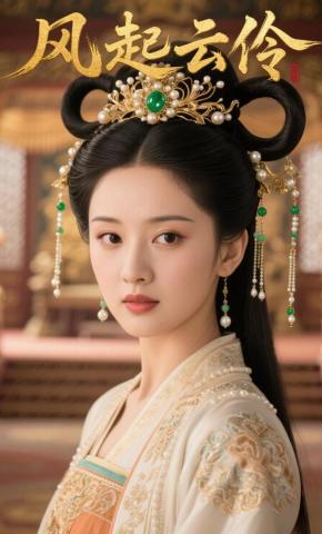 短剧《风起云伶》海报