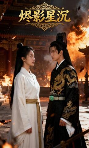 短剧《烬影星沉》海报