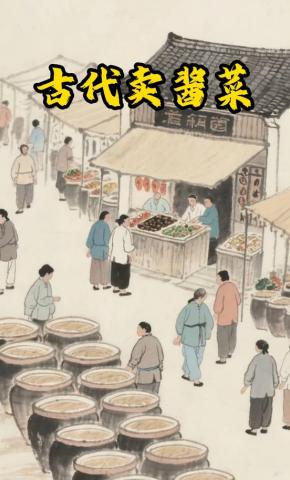 短剧《古代卖酱菜》海报