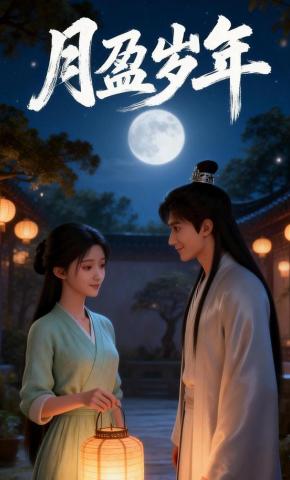 短剧《月盈岁年》海报