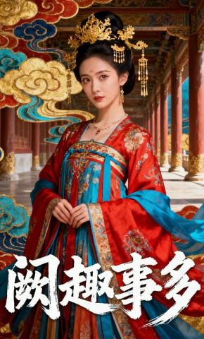 短剧《阙趣事多》海报