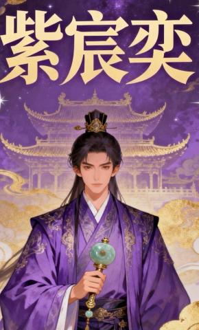 短剧《紫辰弈》海报