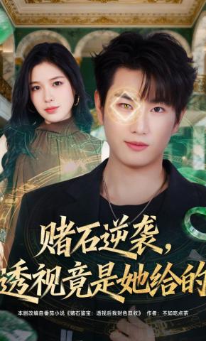 短剧《赌石逆袭，透视竟是她给的》海报