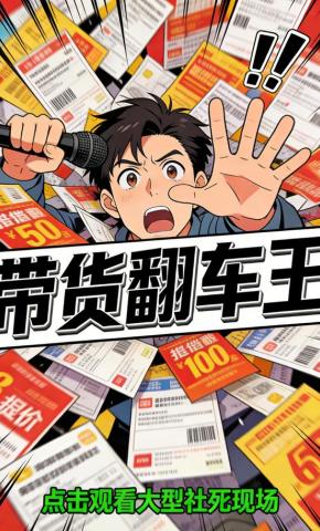 短剧《带货翻车王》海报