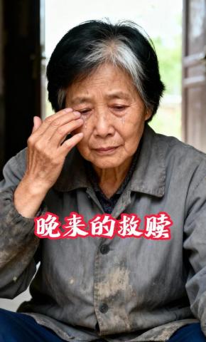 短剧《晚来的救赎》海报