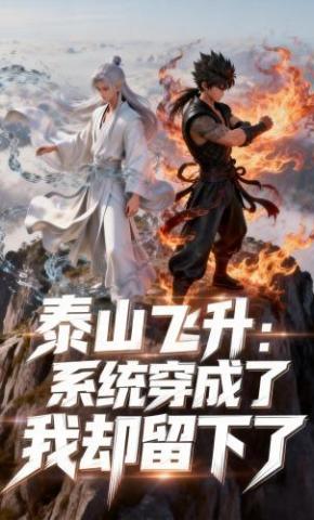 短剧《泰山飞升：系统穿成了我却留下了》海报