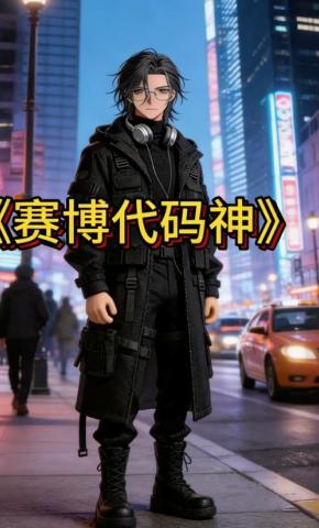 短剧《赛博代码神》海报