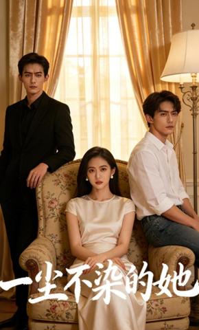 短剧《一尘不染的她》海报