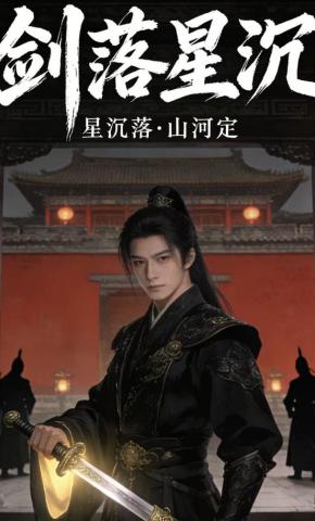 短剧《剑落星沉》海报