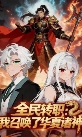 短剧《全民转职：我召唤了华夏诸神》海报