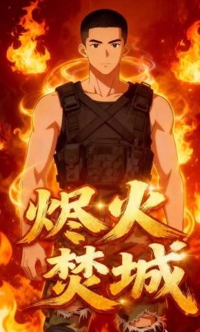 短剧《烬火焚城》海报