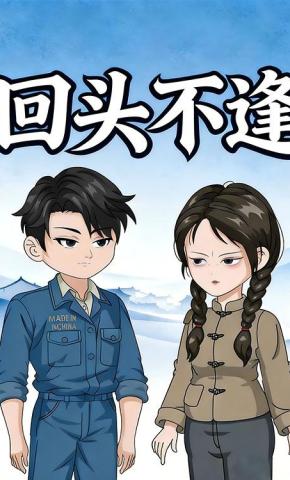 短剧《回头不逢》海报