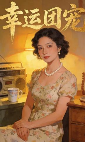 短剧《幸运团宠》海报