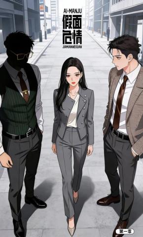 短剧《假面危情》海报