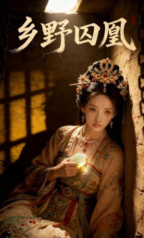 短剧《乡野囚凰》海报