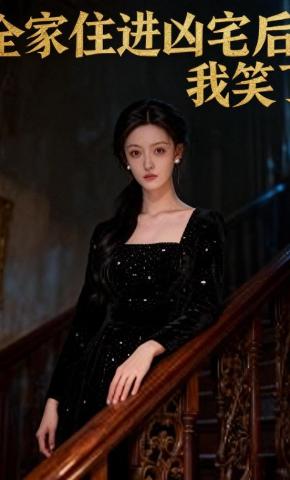 短剧《全家住进凶宅后，我笑了》海报