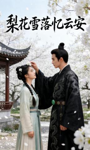 短剧《梨花雪落忆云安》海报