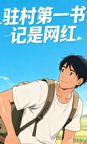 短剧《驻村第一书记是网红》海报