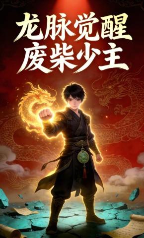 短剧《龙脉觉醒废柴少主》海报