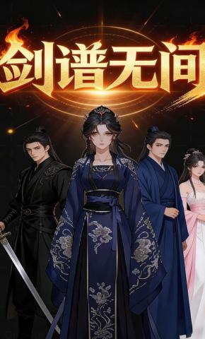 短剧《剑谱无间》海报