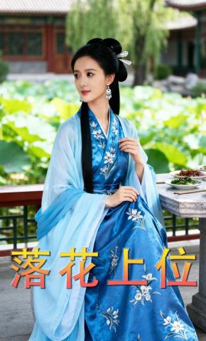 短剧《落花上位》海报