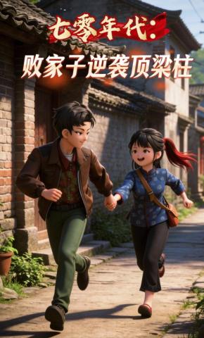 短剧《七零年代：败家子逆袭顶梁柱》海报