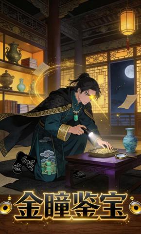 短剧《金瞳鉴宝》海报