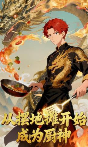 短剧《从摆地摊开始成为厨神》海报