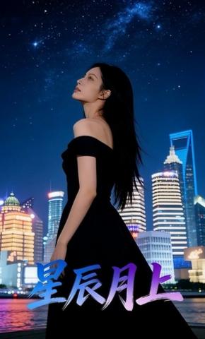 短剧《星辰月上》海报