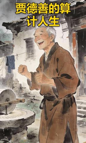短剧《贾德善的算计人生》海报