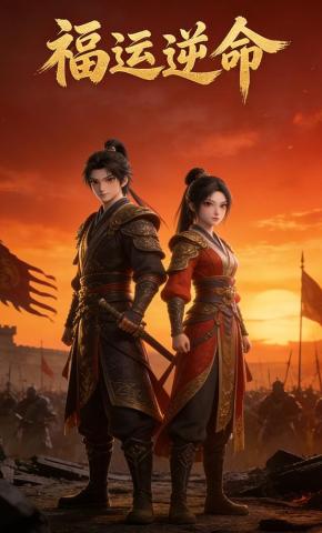 短剧《福运逆命》海报