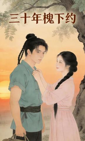 短剧《三十年槐下约》海报