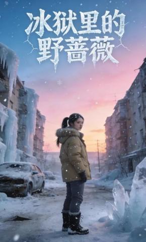 短剧《冰狱里的野蔷薇》海报