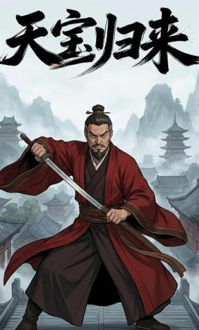 短剧《天宝归来》海报