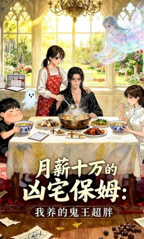 短剧《月薪十万的凶宅保姆：我养的鬼王超胖》海报