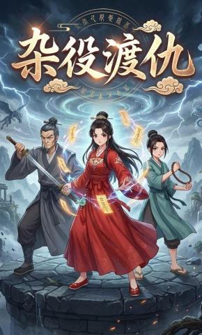 短剧《杂役渡仇》海报