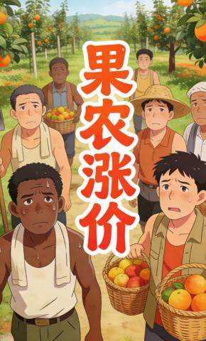 短剧《果农涨价》海报