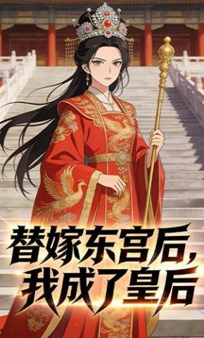 短剧《替嫁东宫后，我成了皇后》海报