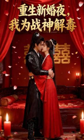 短剧《重生新婚夜，我为战神解毒》海报