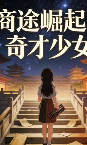 短剧《商途崛起：奇才少女》海报