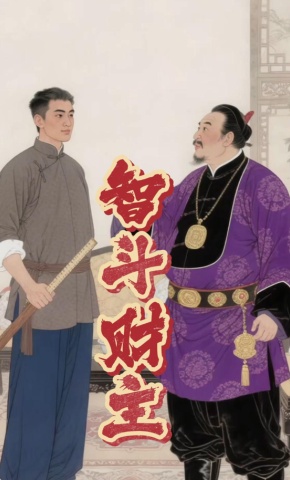 短剧《智斗财主》海报