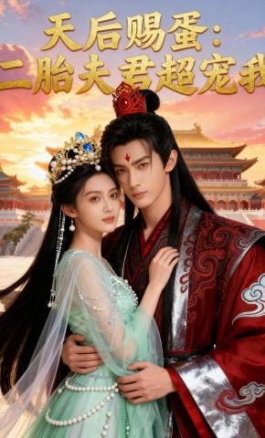 短剧《天后赐蛋：二胎夫君超宠我》海报