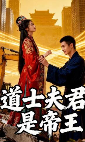 短剧《道士夫君是帝王》海报