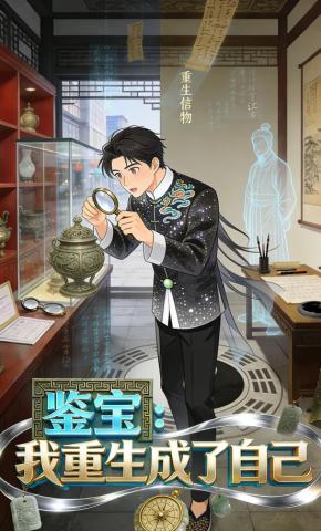 短剧《鉴宝：我重生成了自己》海报