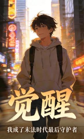 短剧《觉醒：我成了末法时代最后守护者》海报