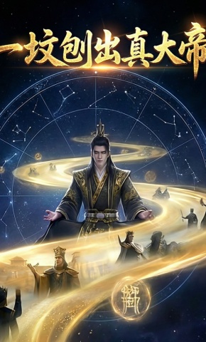 短剧《一坟刨出真大帝》海报